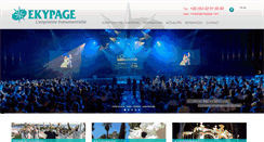 Desktop Screenshot of ekypage.com